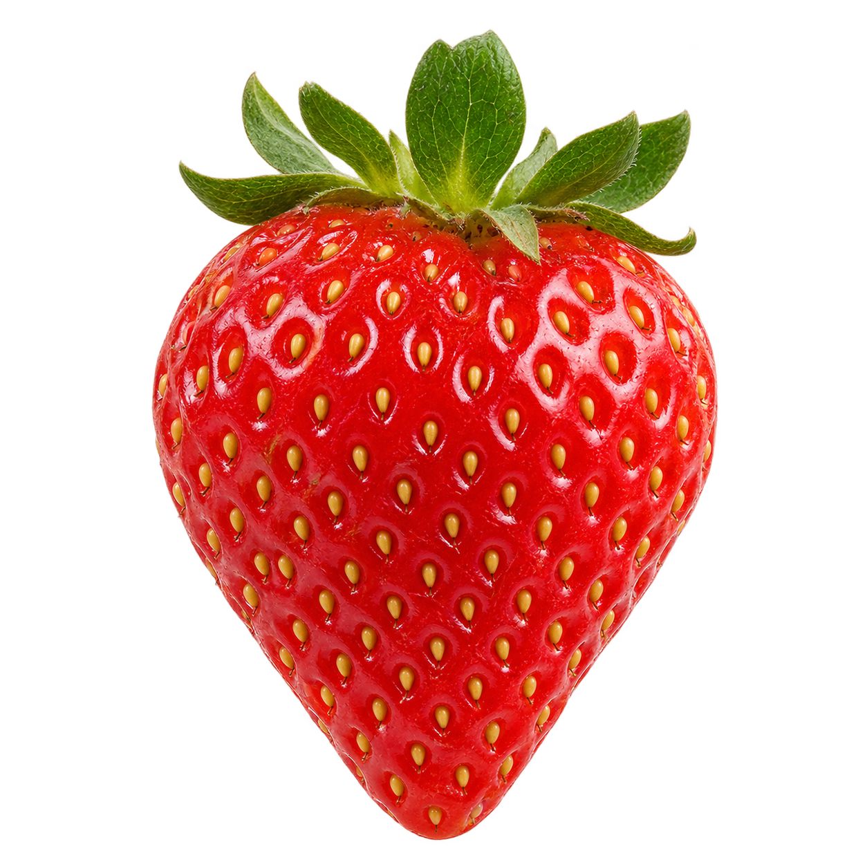 AI-generated strawberry example before conversion